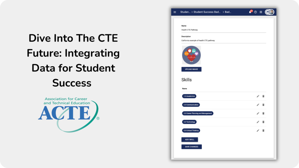 Dive Into The CTE Future: Integrating Data for Student Success – events ...